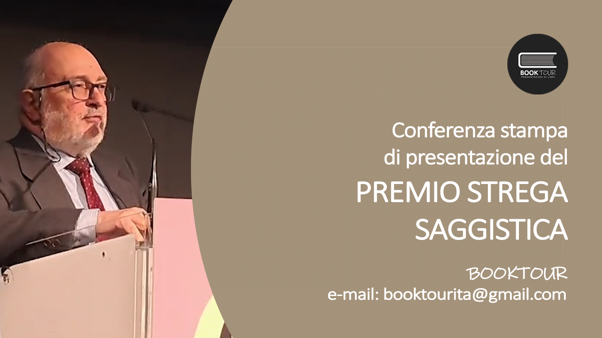 PRESENTAZIONE PREMIO STREGA SAGGISTICA